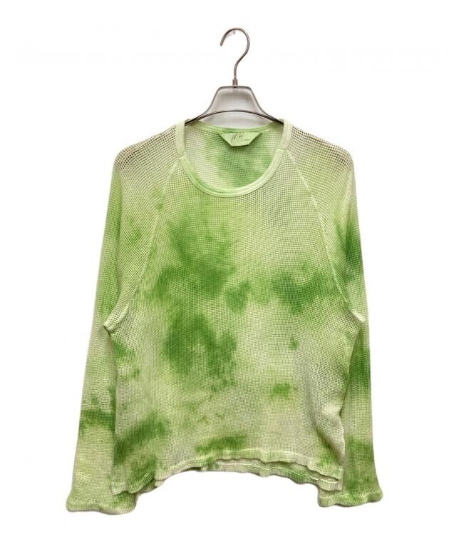 ANCELLM DYED MESH LS T-SHIRT/タイダイメッシュロングスリーブTシャツ