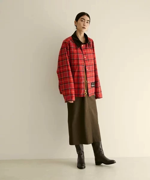 SALON adam et rope' 【Barbour for SALON(バブアー)】別注TRANSPORTリバーシブルジャケット