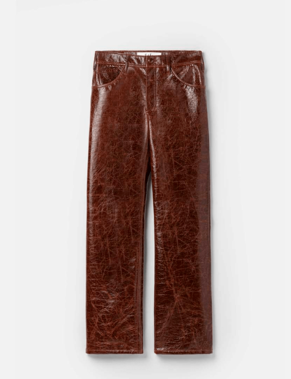 Séfr OTIS TROUSER COATED CRACKLED COTTON