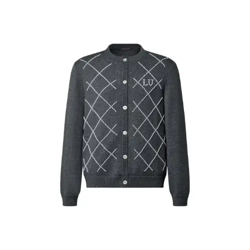 LOUIS VUITTON カーディガン ウィズ パーリー エンブロイダリー