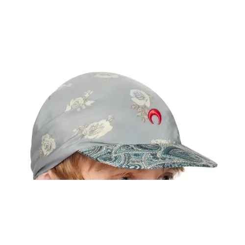 Marine Serre Multicolor Regenerated Silk Scarves Veiled Cap