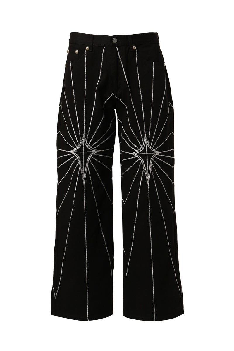 Thug Club TC RISE DENIM EMB PANTS