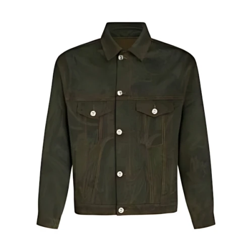 ETRO ペイズリージャカード デニムジャケット