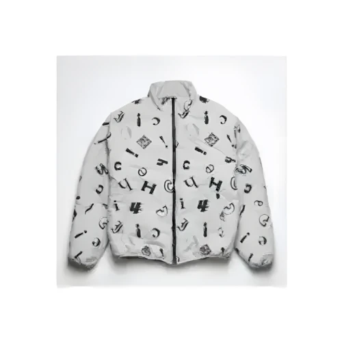 Bark at the Moon Cheii! logo reversible warm jacket