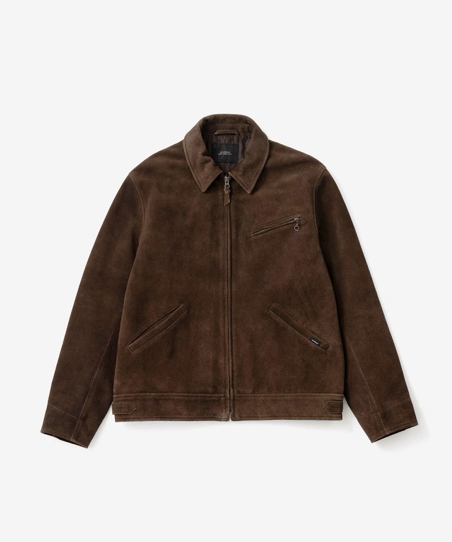 Saturdays NYC Harrison Suede Jacket