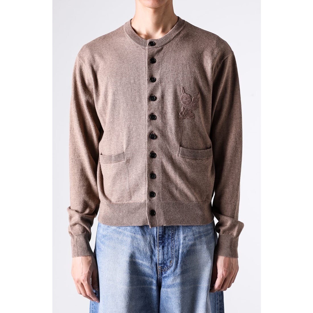 MASU 10 BUTTONS CARDIGAN （Beige）
