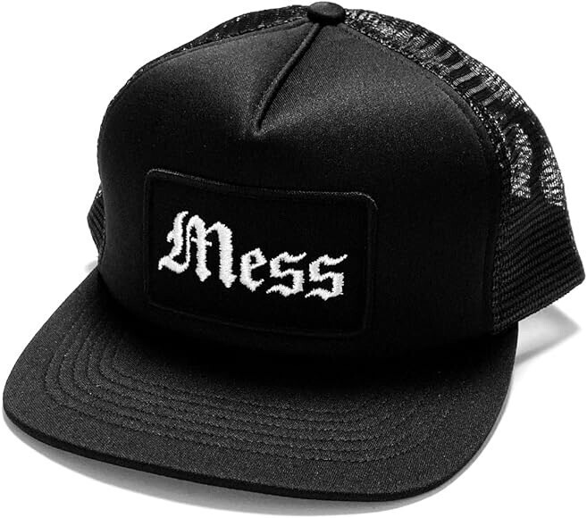 Supreme メスメッシュバック5パネルキャップ ブラック Mess Mesh Back 5-Panel