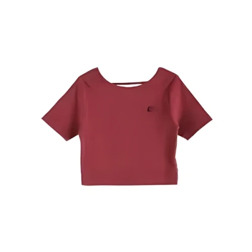 EVRIS ワンポイントバックストラップTシャツ