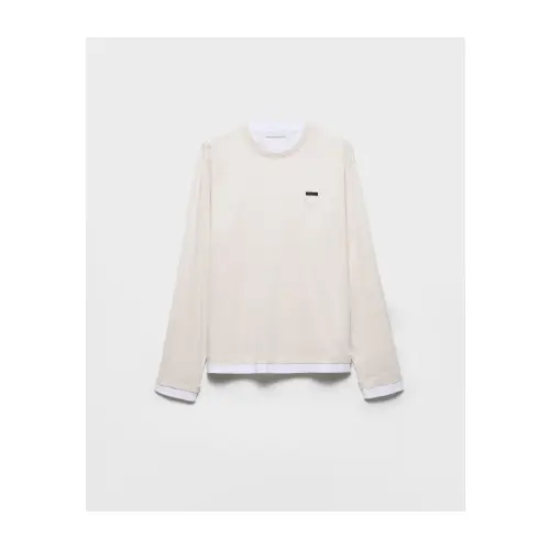 PRADA 長袖 コットン Tシャツ
