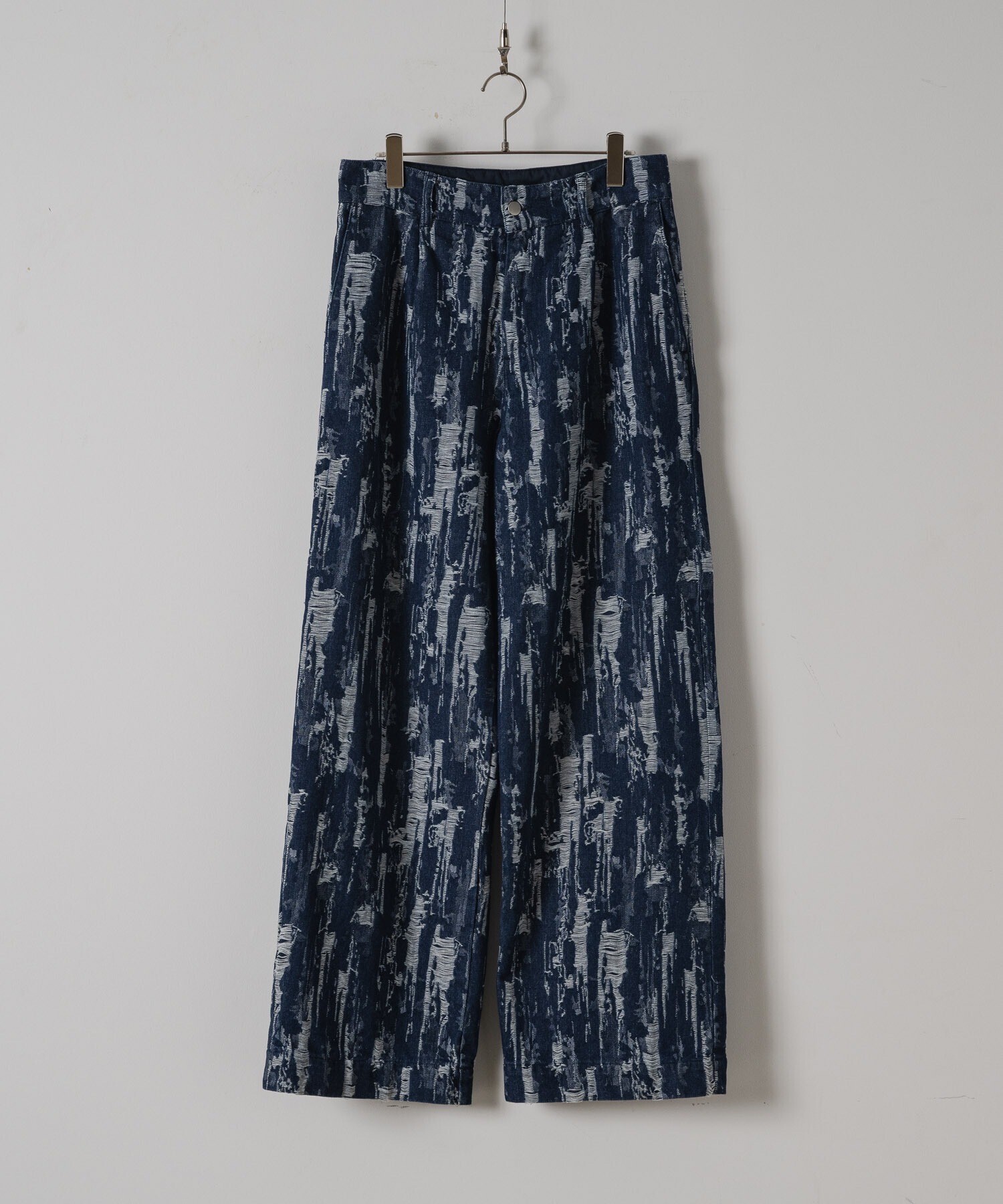 Casper John Jacquard denim pants/ジャガードデニムパンツ