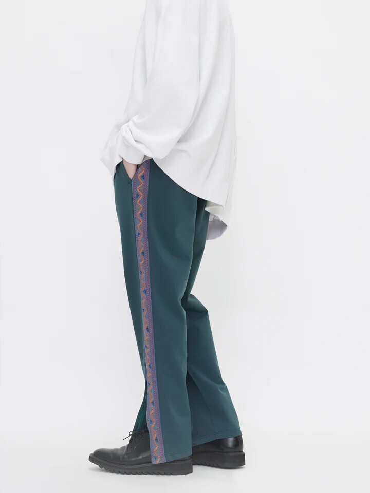 71MICHAEL EMBROIDERED TRACK PANTS