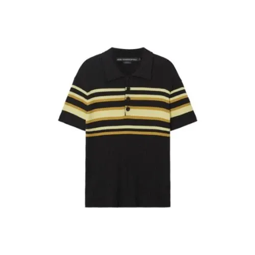 Andersson Bell PITT STRIPE POLO SWEATER