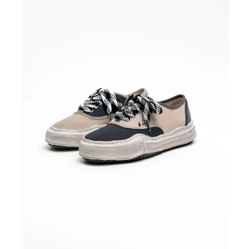 MIHARA YASUHIRO BAKER OG Sole Multi Color Canvas Low-top Sneaker