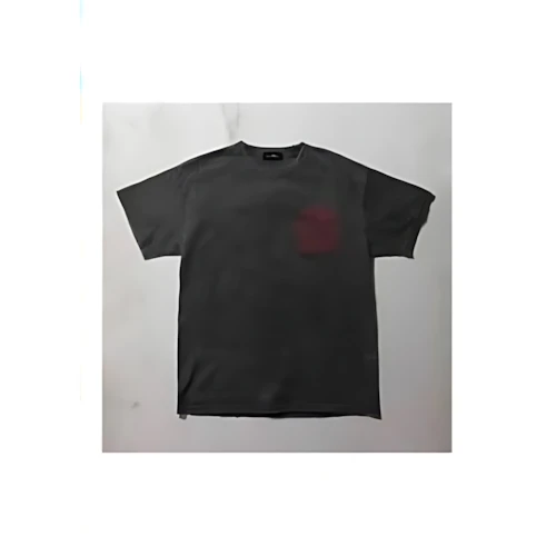 SUNFLOWER SUN FADED ROUDED STAR LOGO TEE