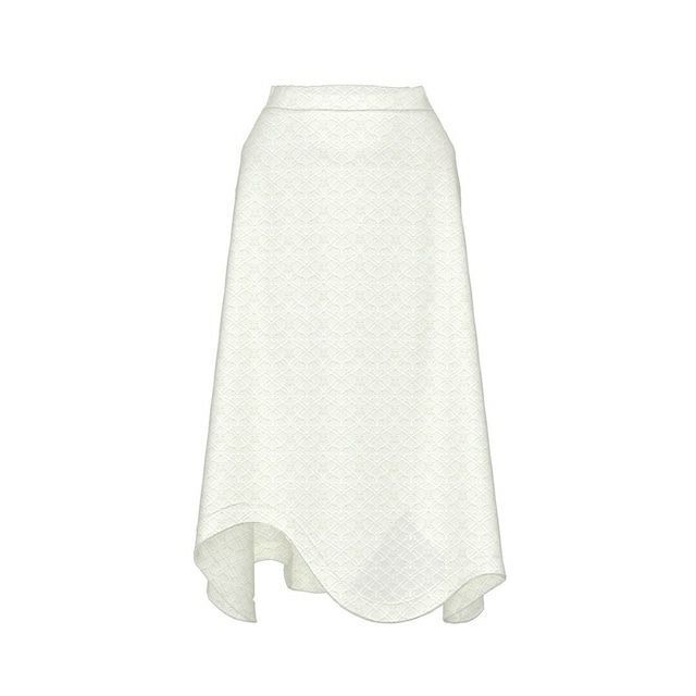 RUMARRY Flare Skirt