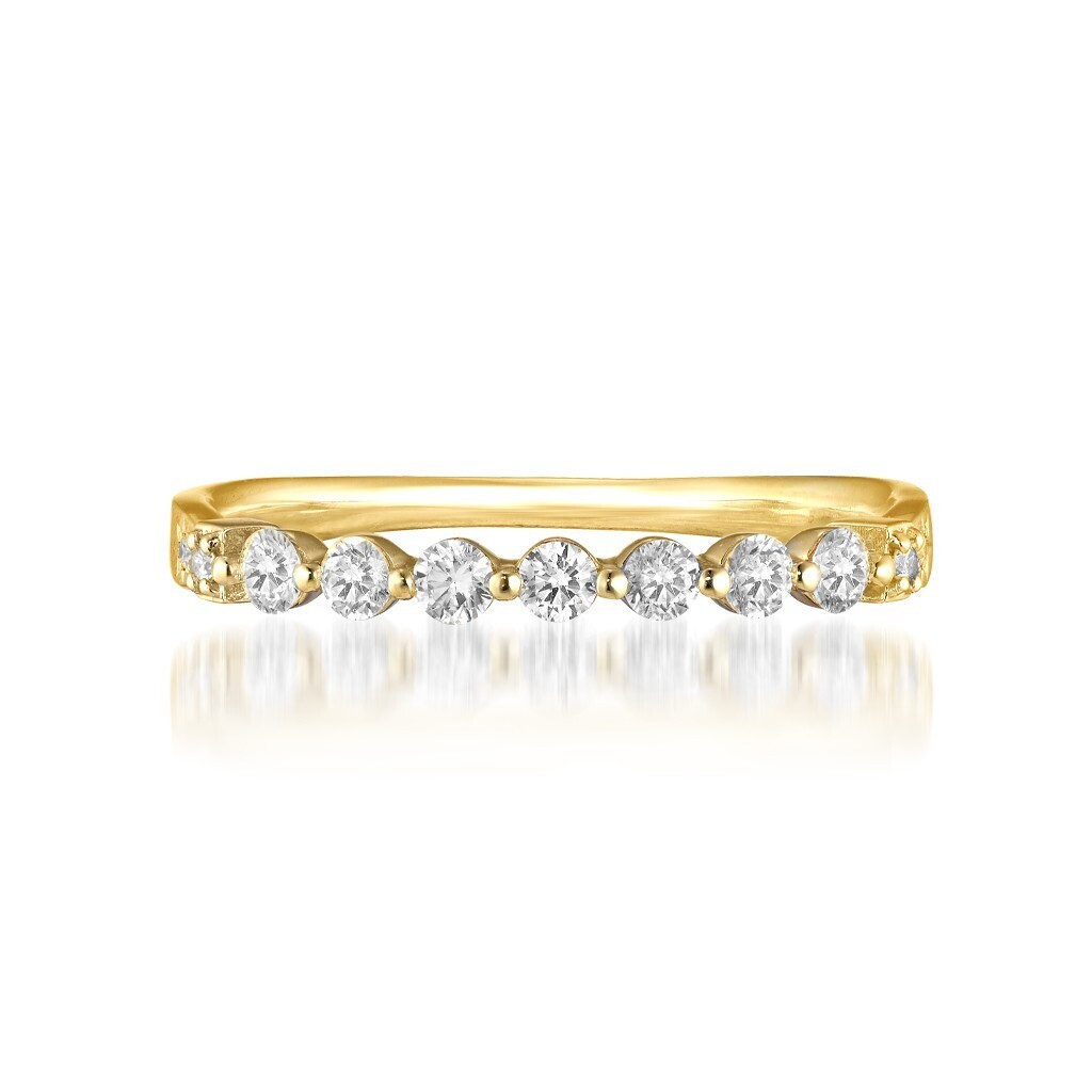 STAR JEWELRY K18 リング DIAMOND ETERNITY RING