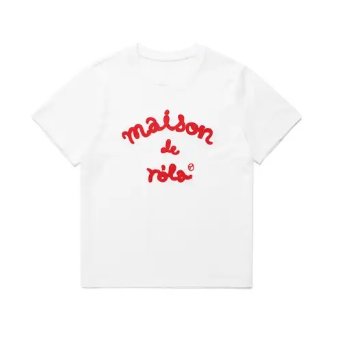 ROLAROLA MAISON DE ROLA EMBROIDERY T-SHIRT