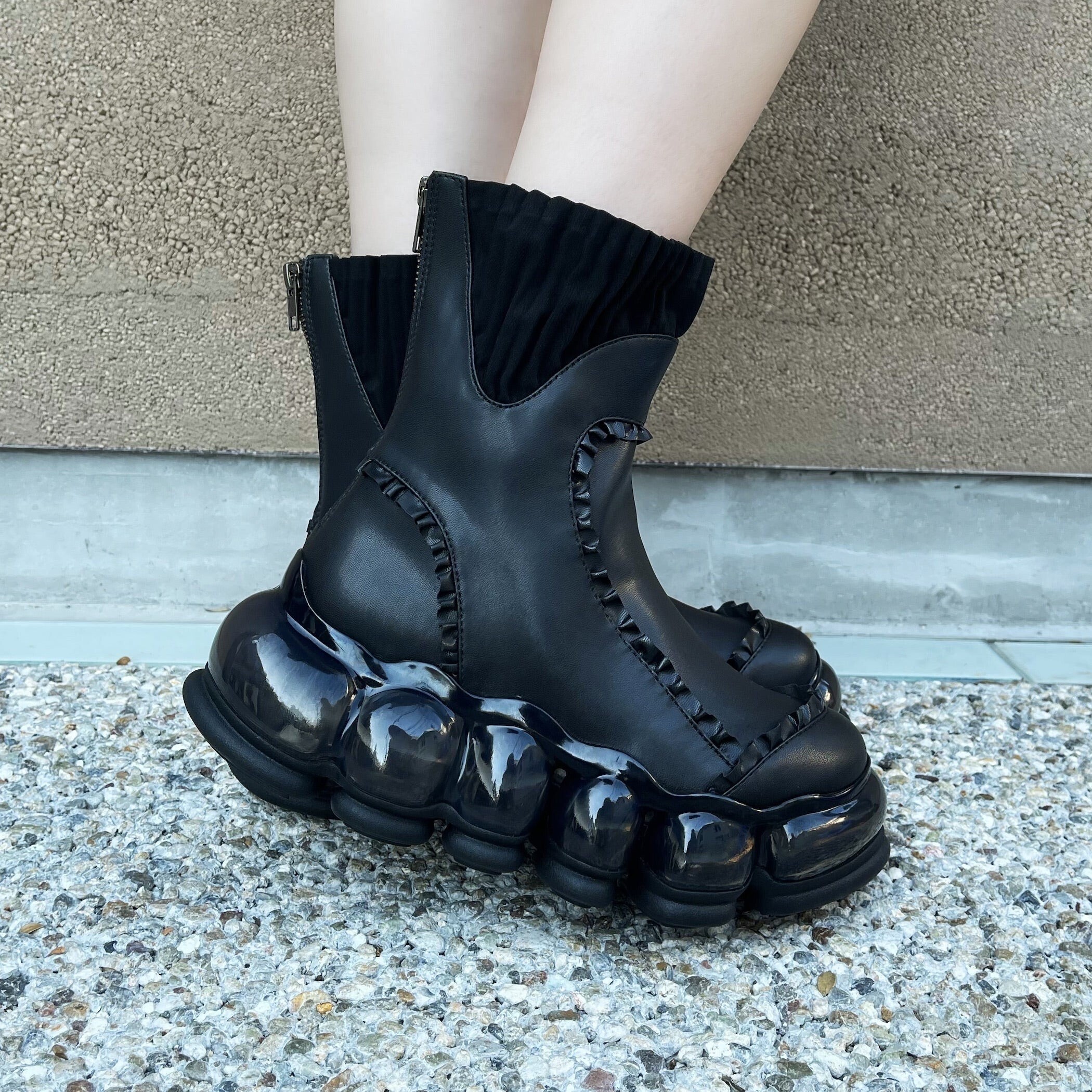 MIKIOSAKABE NEW "JEWELRY"HISTORY BOOTS