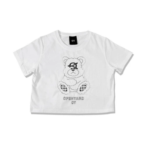 OY CUTTING PATCH LOGO CROP