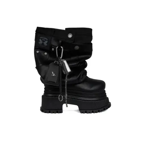 YELLO NO.0 PLATFORM SHORT BOOTS