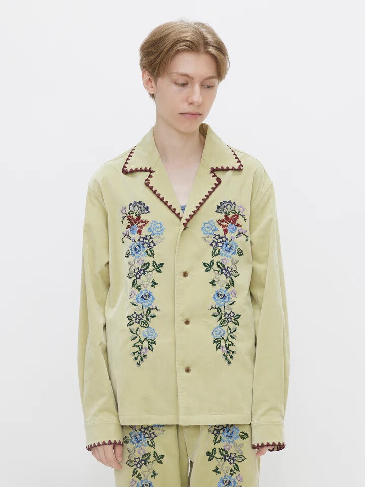 71MICHAEL EMBROIDERED SHIRT JACKET