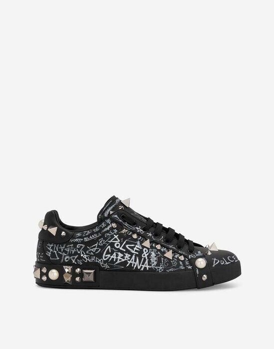 Dolce & Gabbana カーフスキンナッパポルトフィーノスニーカー