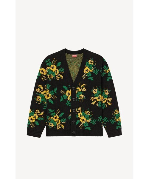 KENZO 'Pop Bouquet' ジャカード カーディガン
