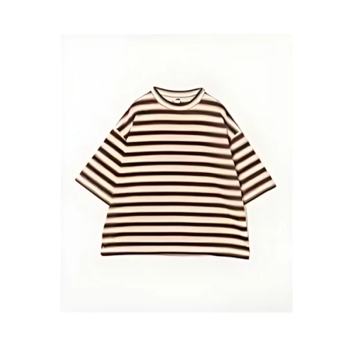 H BEAUTY&YOUTH <H>オンブレボーダー ショートスリーブ Tシャツ