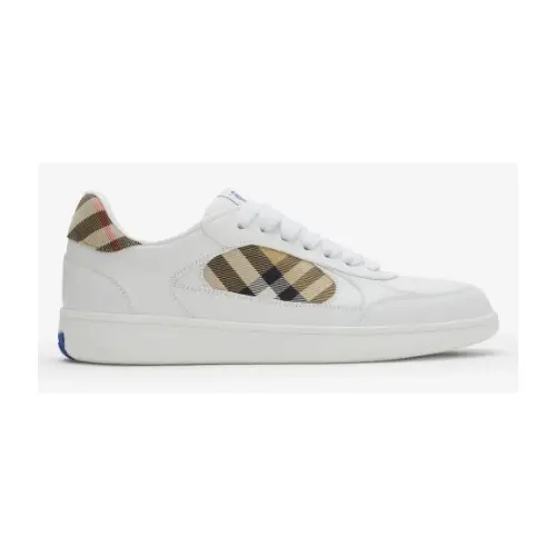 BURBERRY レザー＆チェック テラススニーカー​
