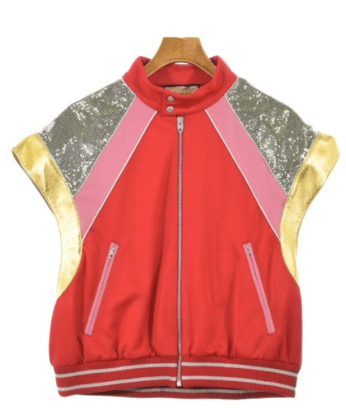 GUCCI スパンコールースリブジャケット
