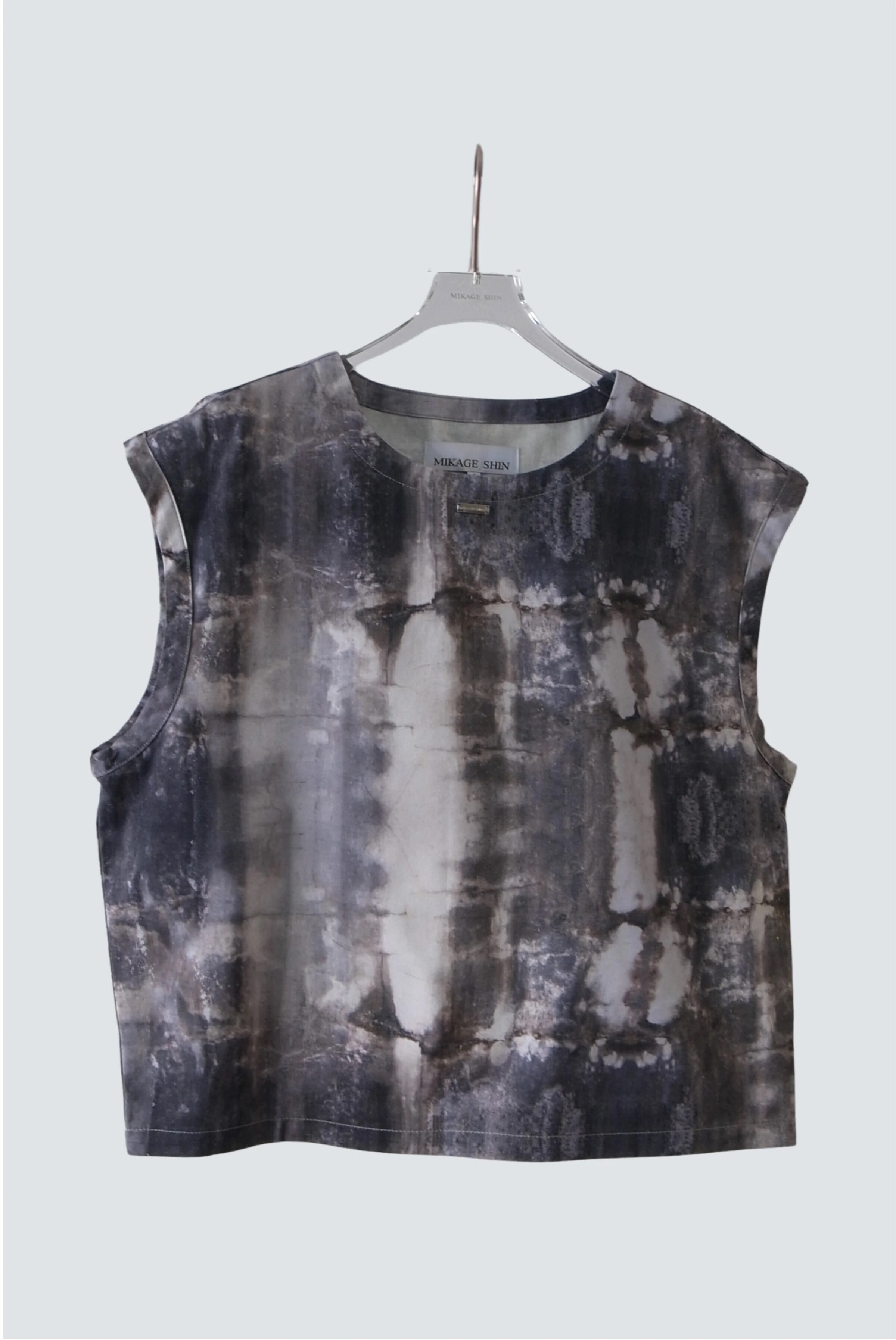 MIKAGE SHIN “Sabi” Denim Tank Top
