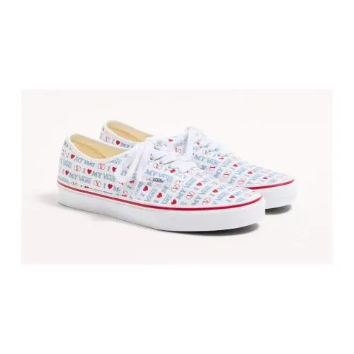 VANS Loveプリントファブリック ロートップ スニーカー