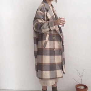 FRAY I.D Udresser ボタンチェックコート