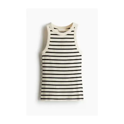 H&M リブタンクトップ