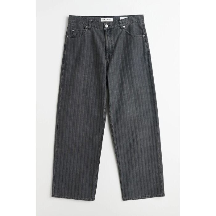 OUR LEGACY Washed Grey Vast Cut デニムパンツ