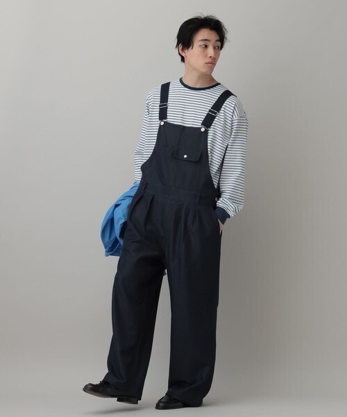 RAGEBLUE TR Denim Like OverAll/デニムライクオーバーオール