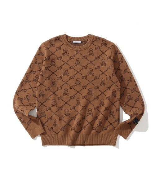 MARK & LONA Ruler Fulling Crew Sweater
