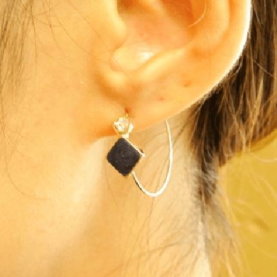 VATSURICA 【t-900P】trim / エポストーンフープピアス