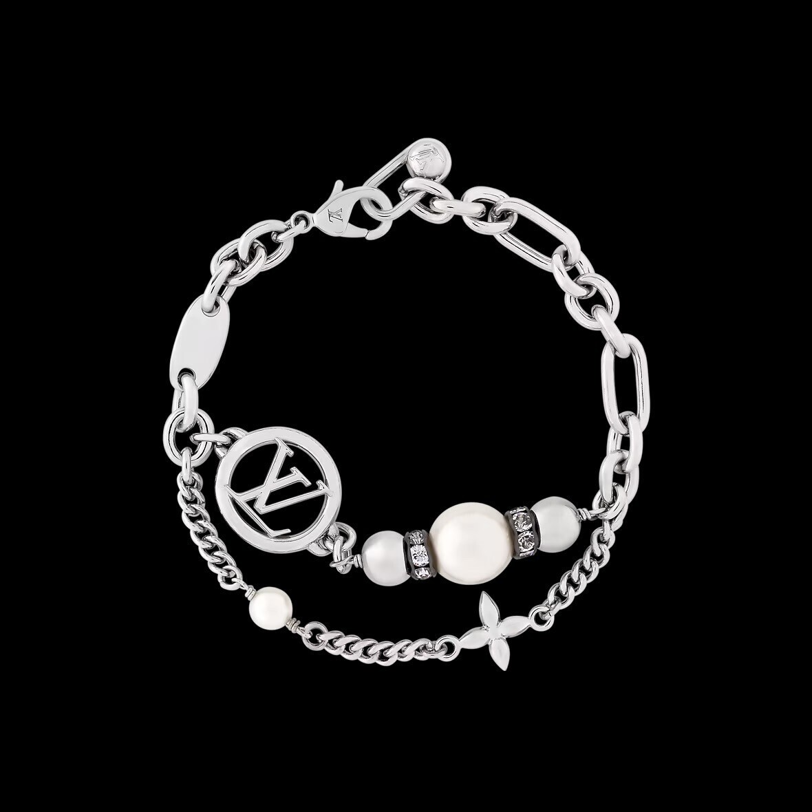 LOUIS VUITTON Midnight Pearl Bracelet