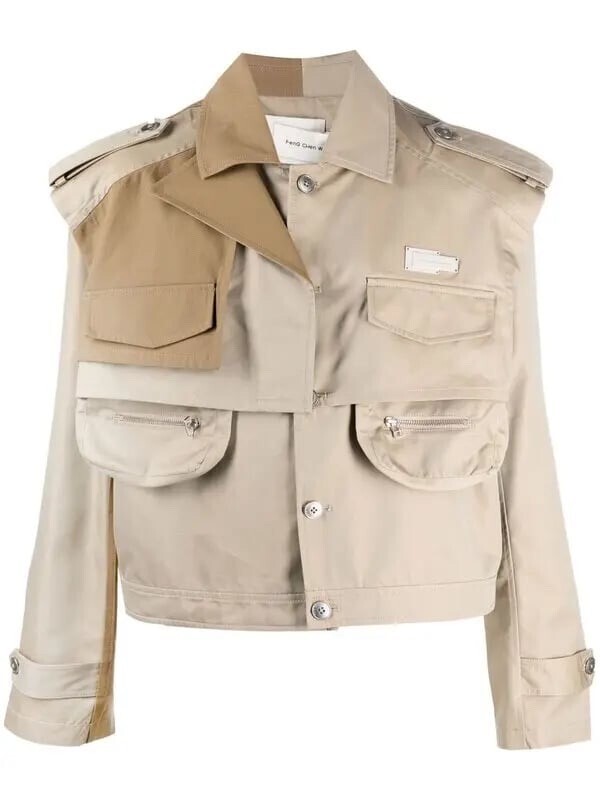 FENG CHEN WANG Layered Cropped Jacket