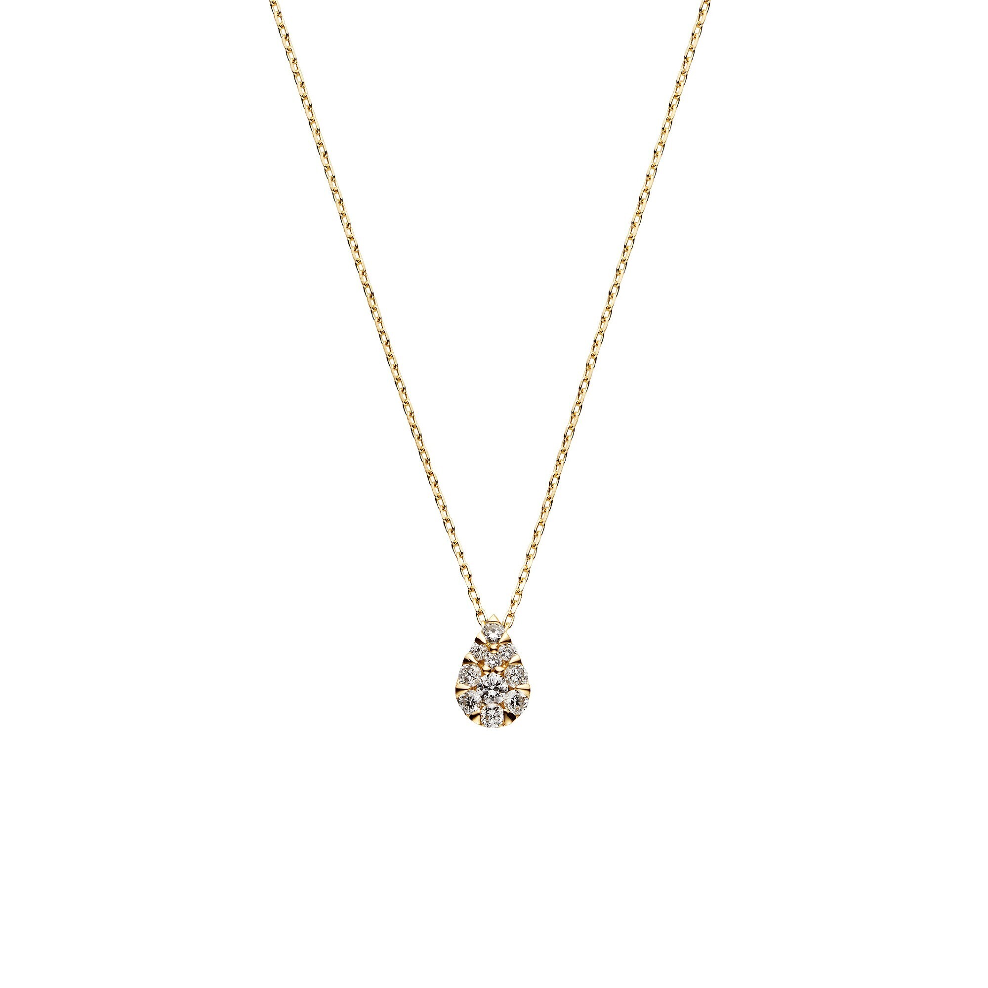 Vendome Aoyama ドロップ オブ ガーランド ネックレス