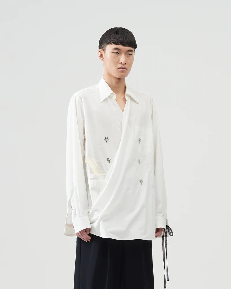 BED J.W. FORD Overlap Pullover Shirts