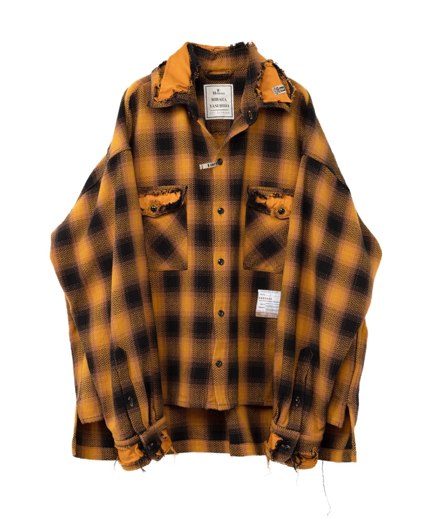 Maison MIHARA YASUHIRO Partly Damaged Shirt