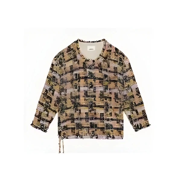 ISABEL MARANT DRAGANA wool tweed top