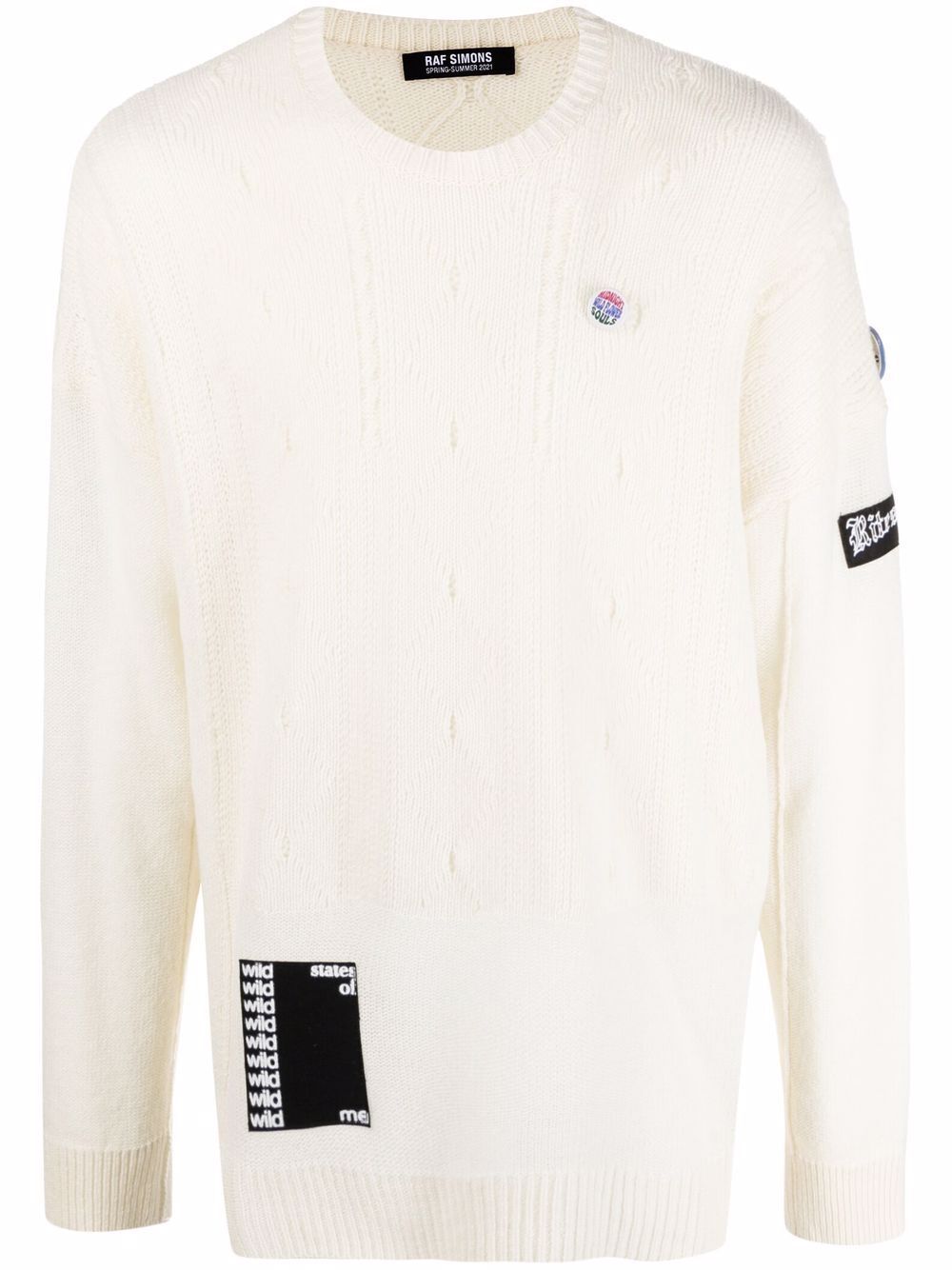 Raf Simons ロゴ プルオーバー