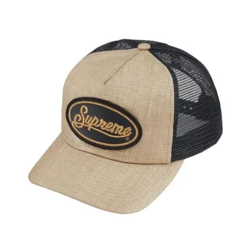 Supreme Raffia Mesh Back 5-Panel