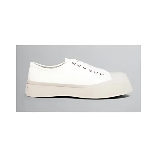 MARNI WHITE NAPPA LEATHER PABLO SNEAKER