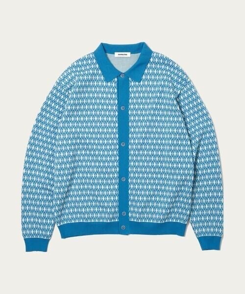 MONKEY TIME CTN CLSC/JQD KNIT SHIRT/カーディガン