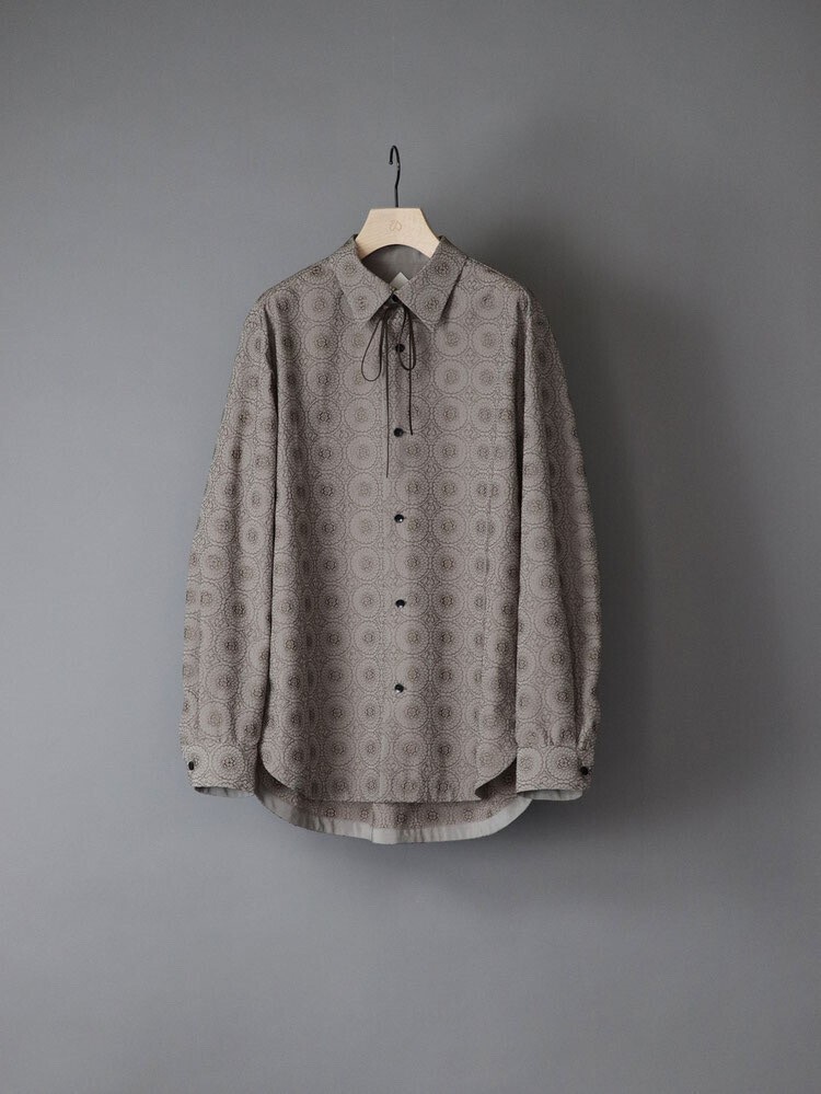 ETHOSENS Embroidery shirt A