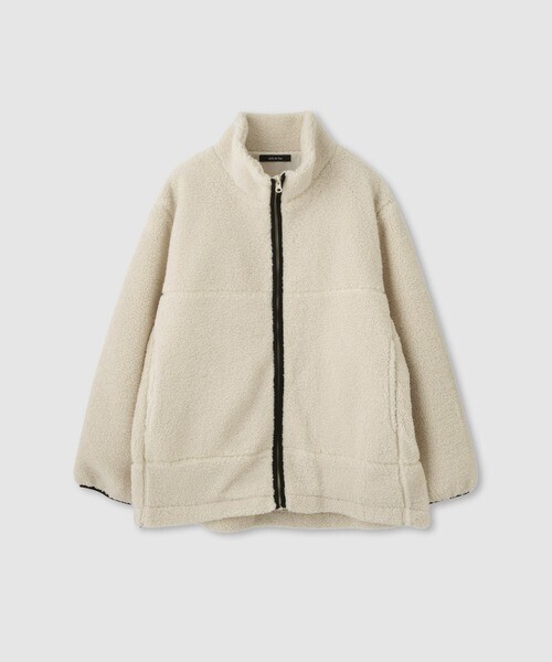 milli de l'air テディボアコクーンブルゾン